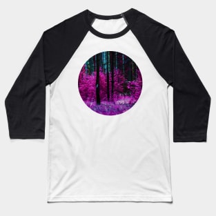 Fantasy purple forest Baseball T-Shirt